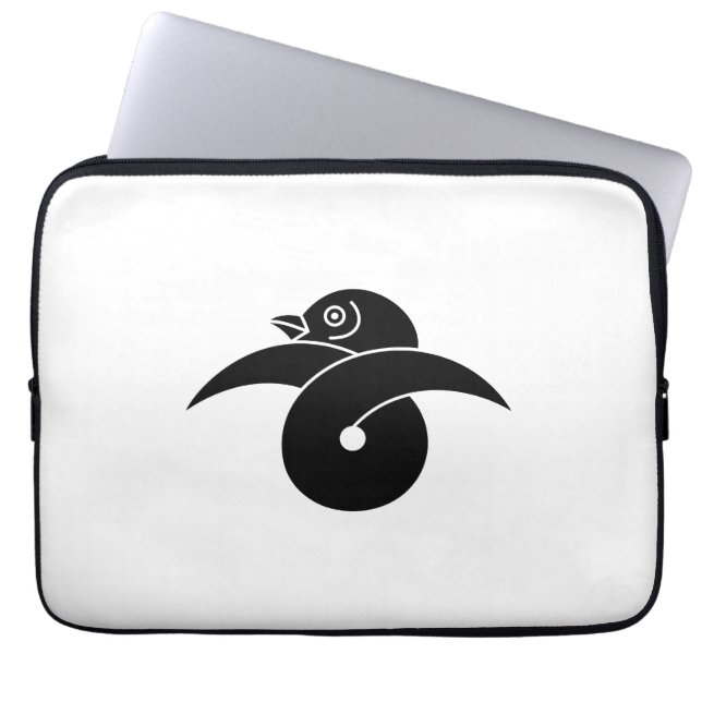 Lus wilde gans laptop sleeve (Voorkant)