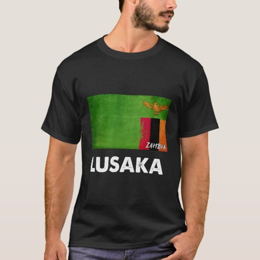 Lusaka Zambia T-shirt (Voorkant)