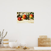 Luscieuze appels poster (Keuken)