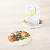 Luscieuze appels zandsteen onderzetter (Zijkant)