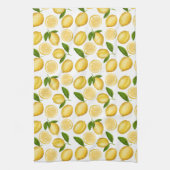 Luscieuze citroenen theedoek (Verticaal)