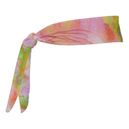 Luscious abstract roze, groen & sinaasappel