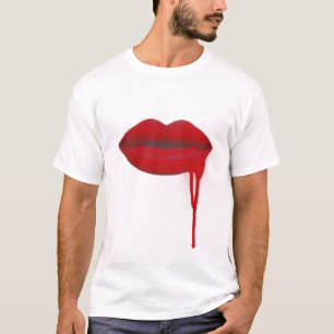 Luscious Comic Lips T-shirt