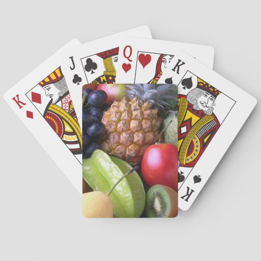 Luscious Fruits Personalized Pplaykaarten Pokerkaarten (Achterkant)