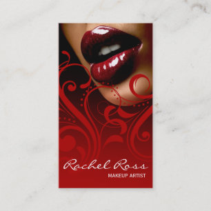 Luscious Glossy Lips Curliques   kardinaal rood Visitekaartje