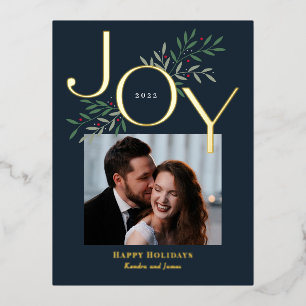 Luscious Joy Folie Holiday Briefkaart kerstkaart