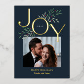 Luscious Joy Folie Holiday Briefkaart kerstkaart (Voorkant)
