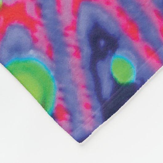 Luscious Kaleidoscope Fleece Blanket Deken (Hoek)