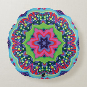 Luscious Kaleidoscope Rond Kussen