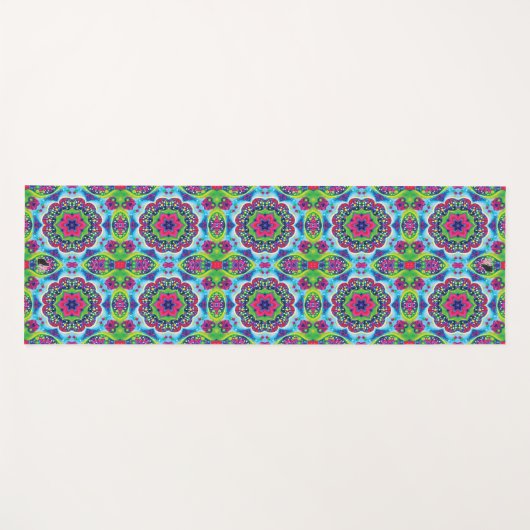 Luscious Kaleids Yoga Mat (Voorkant (horizontaal))