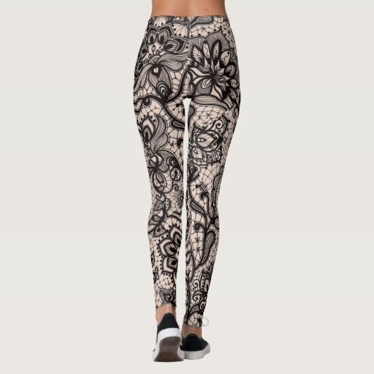 Luscious Lace Leggings (Achterkant)