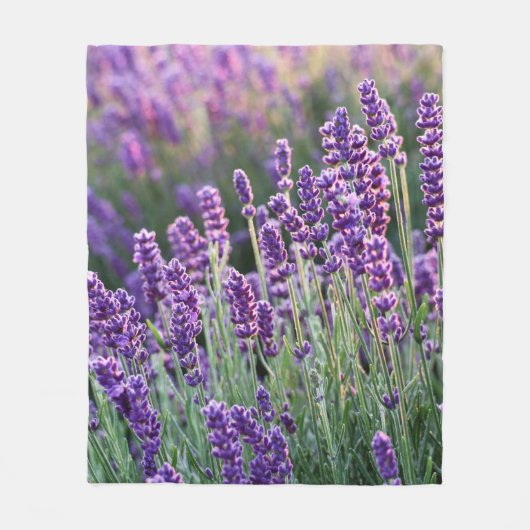 Luscious Lavender Fleece Deken (Voorkant)