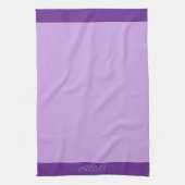 Luscious Lavender Monogram Theedoek (Verticaal)