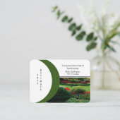 Luscious Lawn Photo Name Landscaping Visitekaartje (Staand voorkant)