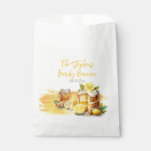 Luscious Lemon Cake Ginger Tea Familiereünie Bedankzakje (Voorkant)