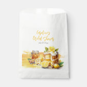 Luscious Lemon Cake Ginger Tea Vrijgezellenfeest Bedankzakje (Voorkant)