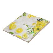 Luscious Lemons Tegeltje (Zijkant)