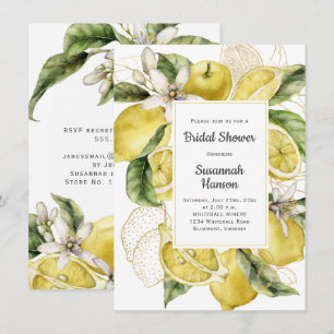 Luscious Lemons Vrijgezellenfeest Kaart