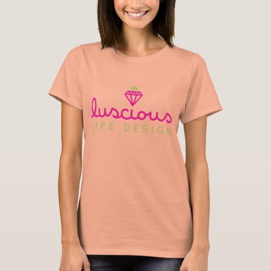 Luscious Life Design Burn Out T-shirt (Voorkant)