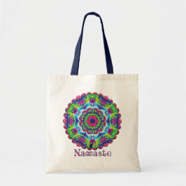 Luscious Namaste Kaleidoscope Tote Bag