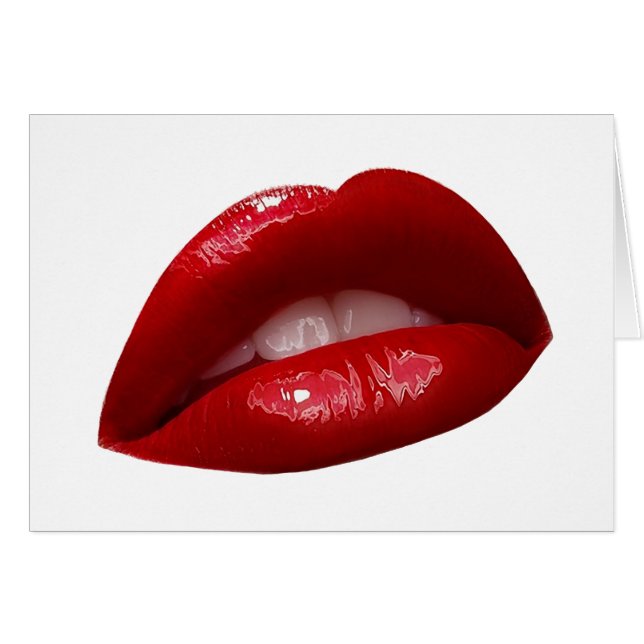 Luscious Red Lipstick voor vrouwen (Voorkant Horizontaal)