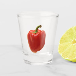 Luscious Red Pepper Shot Glas
