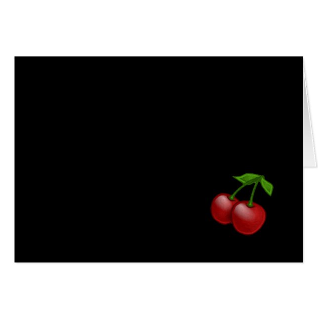 Luscious Retro Cherries (Voorkant Horizontaal)