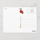 Luscious Sweet Cherries Briefkaart (Achterkant)