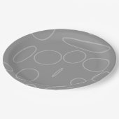 luscirkels papieren bordje (Gekanteld)