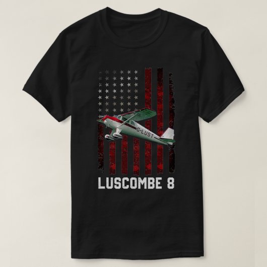 Luscombe 8 Luscombe 8a T-shirt (Design voorkant)