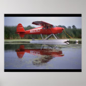 Luscombe, 8A, 1940, Oshkosh_Classic Aviation Poster (Voorkant)