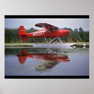 Luscombe, 8A, 1940, Oshkosh_Classic Aviation Poster