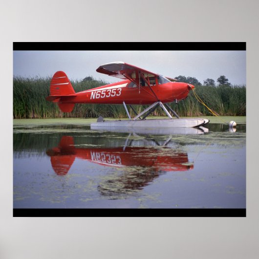 Luscombe, 8A, 1940, Oshkosh_Classic Aviation Poster (Voorkant)