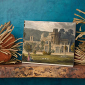 Luscombe Castle, Devon (kleurenlitho) Fotoplaat (Zijkant)