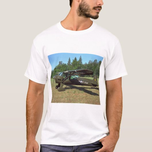 Luscombe, T-8F, 1948_Classic Aviation T-shirt (Voorkant)