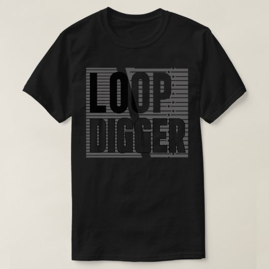 lusgraafmachine t-shirt (Design voorkant)