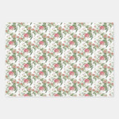 Lush Bird, Flowers and Foliage Inpakpapier Vel (Voorkant 3)