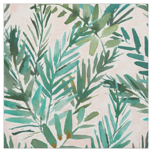LUSH BLUSH Sunset Palms Stof