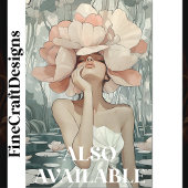 Lush Botanical Goddess Coral, Blush CC2 decoupage Tissuepapier