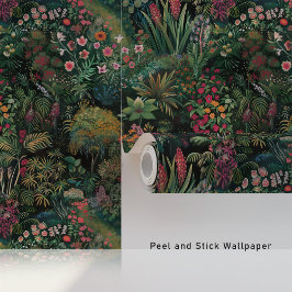 Lush Botanische Tuin Peel & Stick Wallpaper Behang