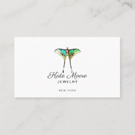 Lush Butterfly Logo Sieraden Designer Contactkaartje