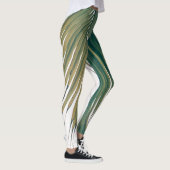 Lush Caribbean Palm 3 #palm#tropisch Leggings (Rechts)