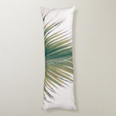 Lush Caribbean Palm 3 #palm#tropisch Lichaamskussen (Achterkant (Verticaal))