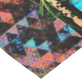 Lush Colorful Syberpunk Tafelkleed (Gekanteld)