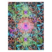 Lush Colorful Syberpunk Tafelkleed (Voorkant)