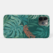 Lush Emerald Jungle Print Case-Mate iPhone Case (Achterkant (horizontaal))