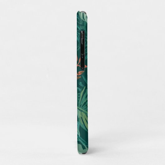 Lush Emerald Jungle Print Case-Mate iPhone Case (Achterkant/links)