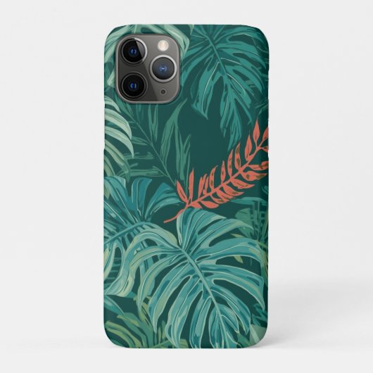 Lush Emerald Jungle Print Case-Mate iPhone Case (Achterkant)