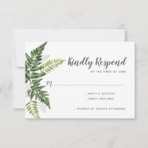 Lush Fern Wedding Suite Reactie