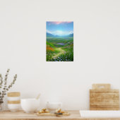 Lush Fields of Beauty Poster (Keuken)